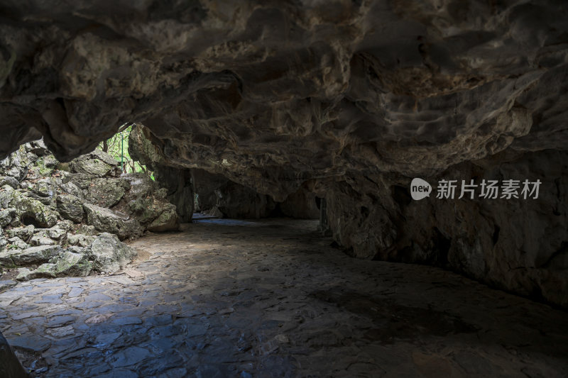 杭州飞来峰景区青林洞风景