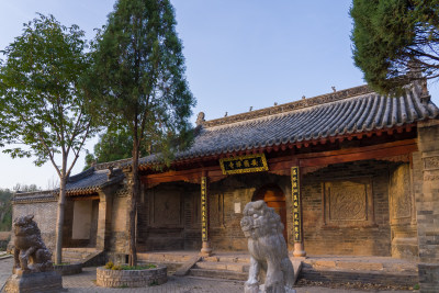 河南三门峡市陕州区安国寺寺庙文物建筑