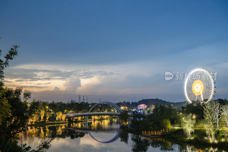 成都世博园风景