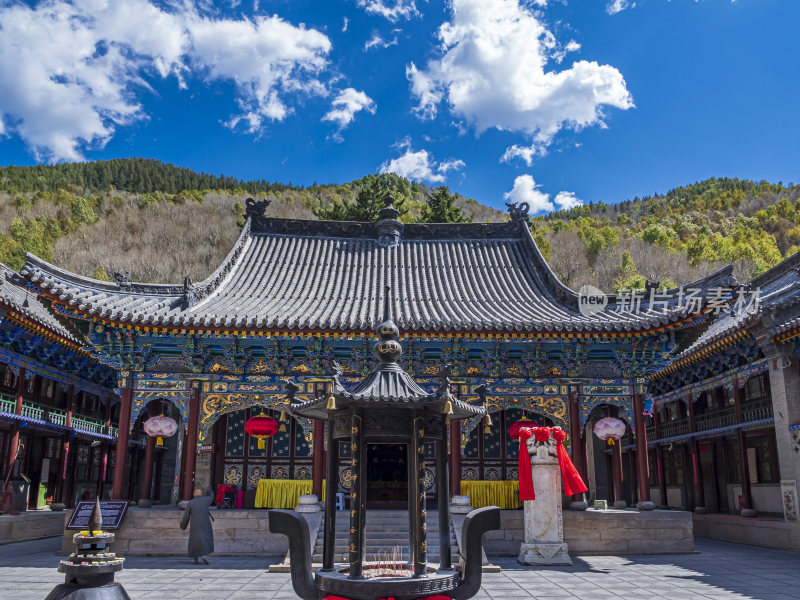 山西五台山普化寺禅院