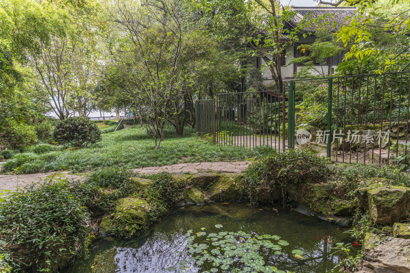 杭州西湖景区六一泉