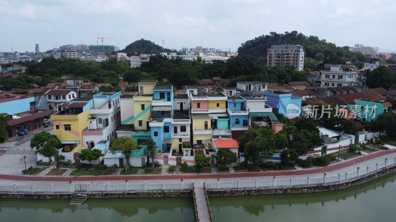 广东东莞：“彩虹村”横沥镇山厦村