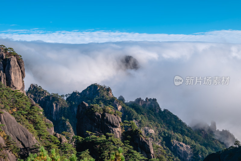 天下第一奇山，安徽黄山云海风光