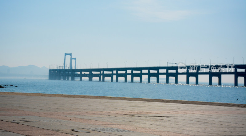 夏天大连海边风景