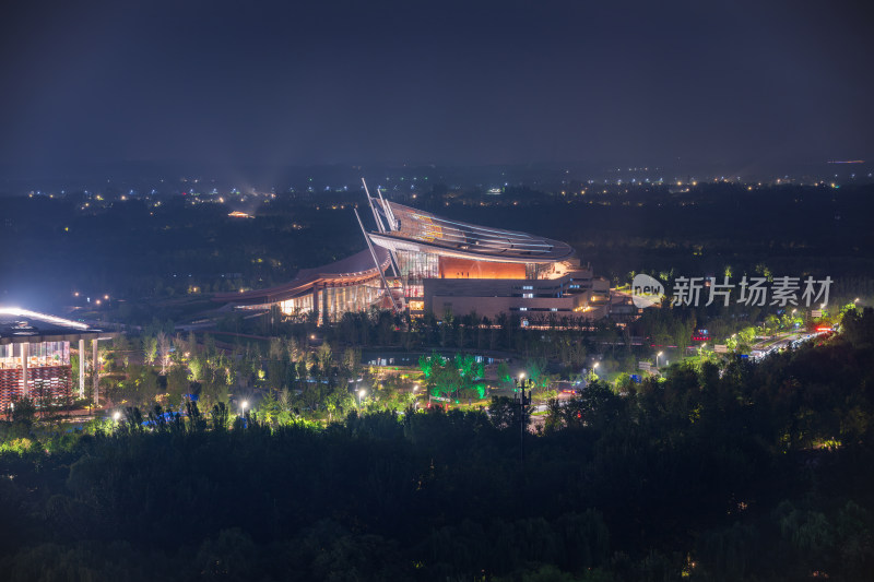 北京大运河博物馆夜景