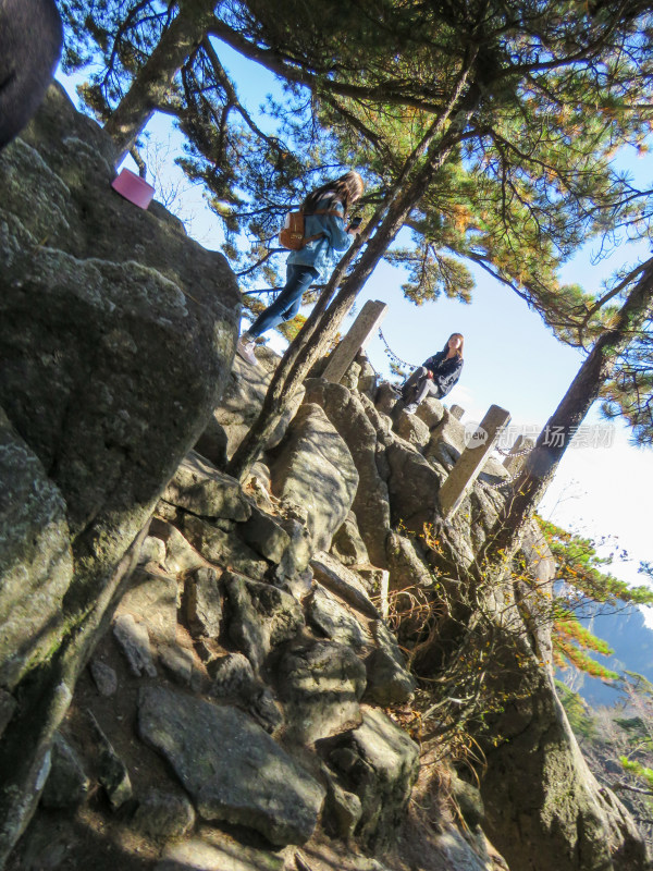 中国安徽黄山旅游风光