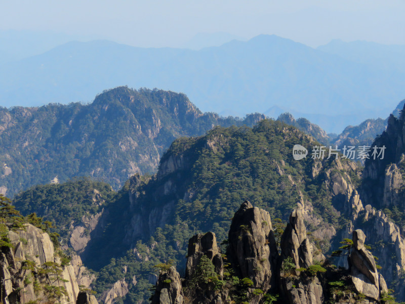 中国安徽黄山旅游风光