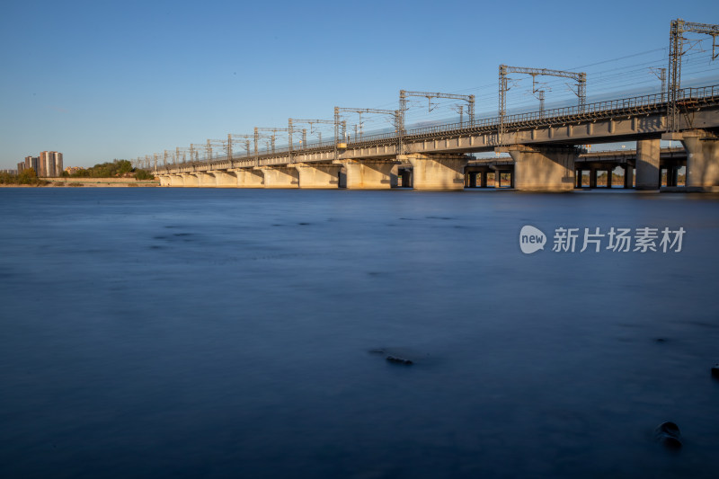 滹沱河风光