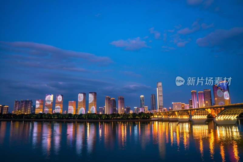 长沙城市夜景