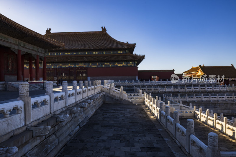 北京故宫博物院无人空景