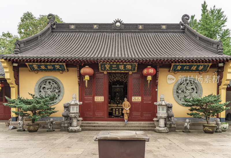 绍兴乐古寺禅院风景