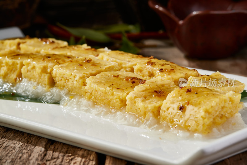 桂花蜂蜜醸小米糯米凉糕