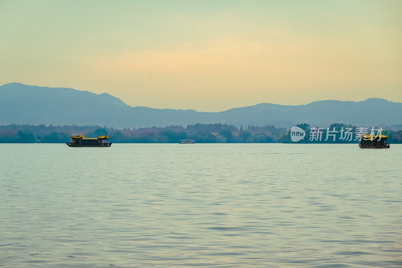 浙江杭州西湖风景名胜区秋景