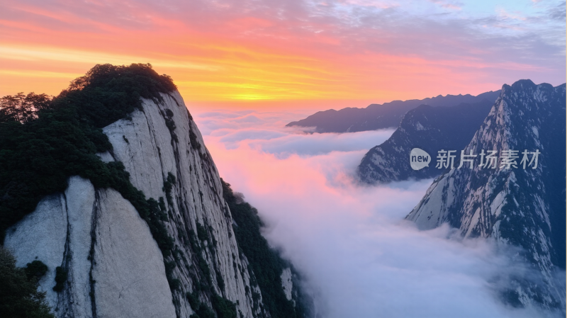 陕西华山美景