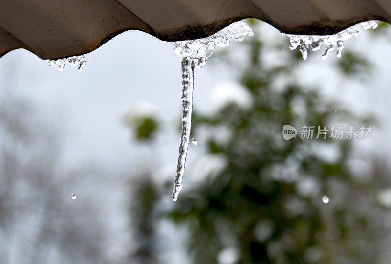 重庆酉阳：绵延青山披白纱