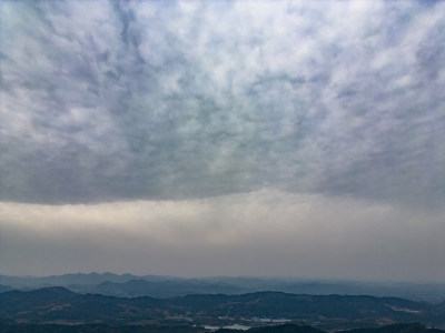 大自然山川丘陵地貌航拍摄影图