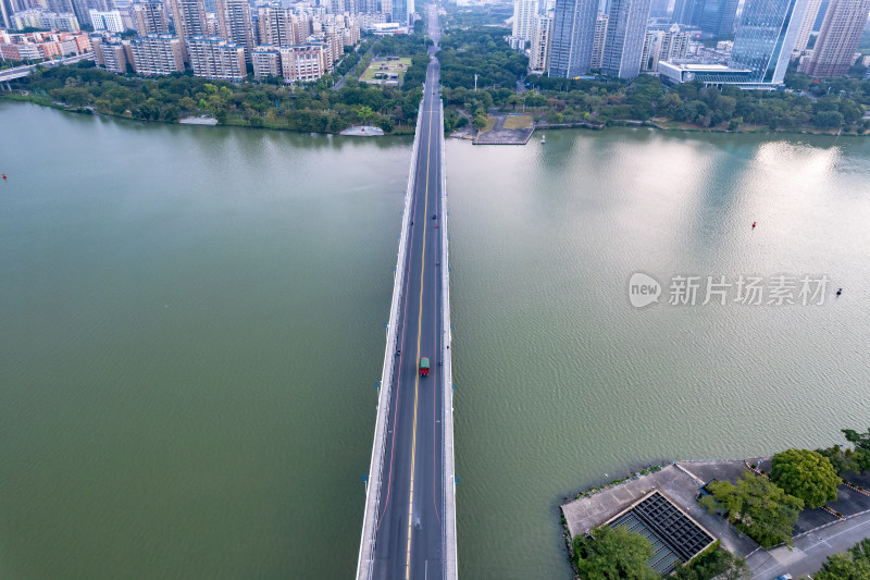 惠州城市风光航拍图