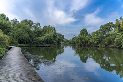 杭州西溪国家湿地公园梅竹山庄
