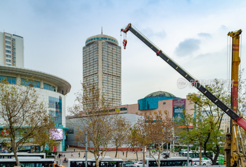 青岛四方老城区的街景