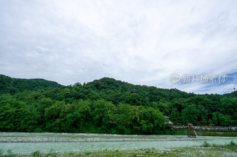 都江堰景区的景观