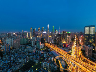 广州城市夜景