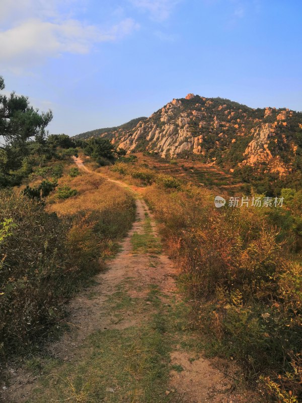 淄博山村风光