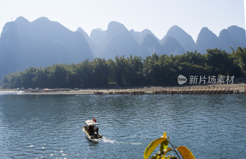 桂林阳朔漓江山水风光