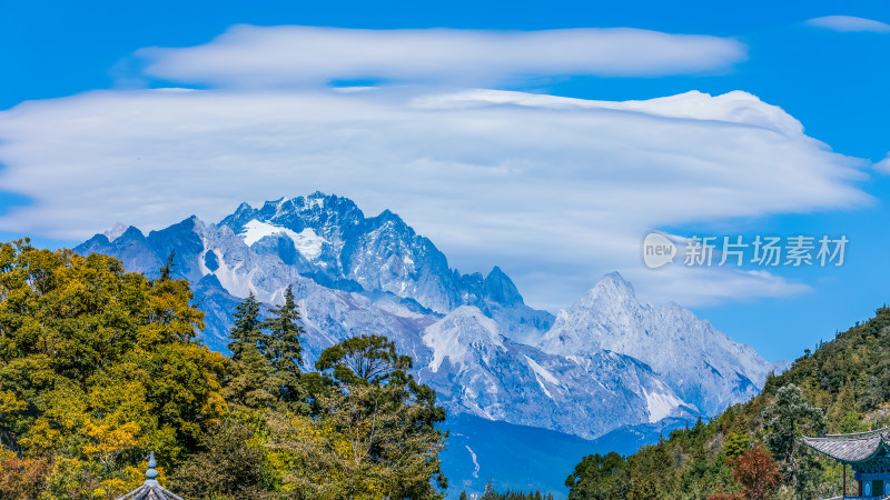 丽江古城黑龙潭景