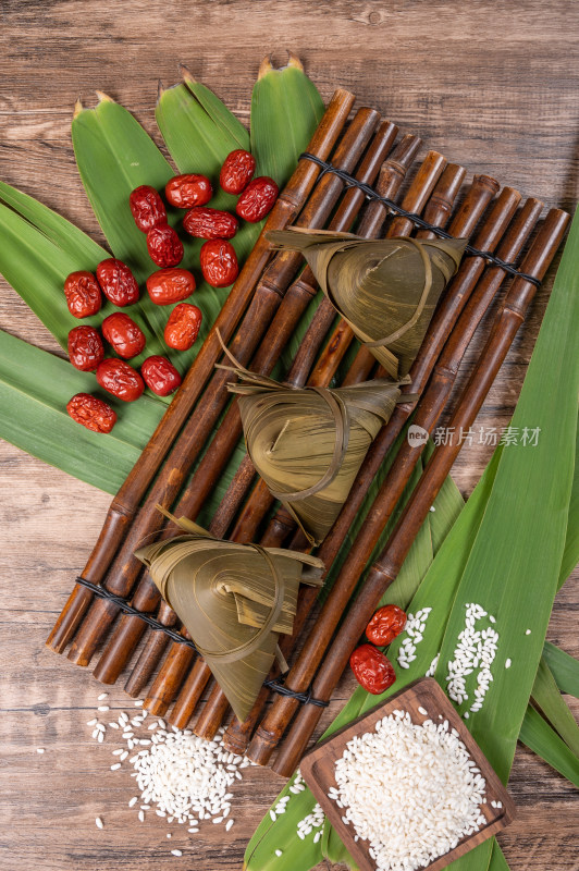 传统美食端午节粽子