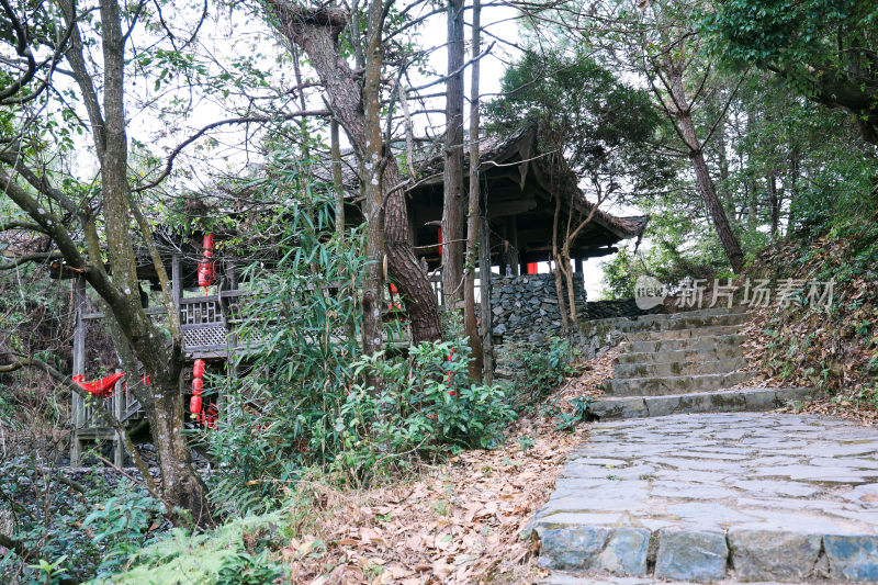 福建龙岩长汀丁屋岭旅游风光