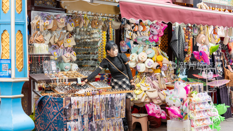 中国新疆国际大巴扎的商品