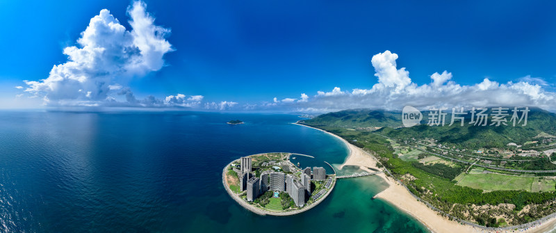 海南万宁融创日月湾航拍