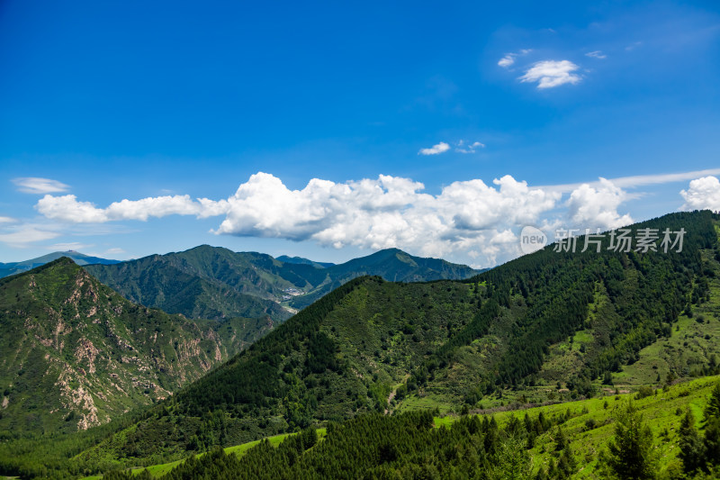 五台山朝圣路上的风景