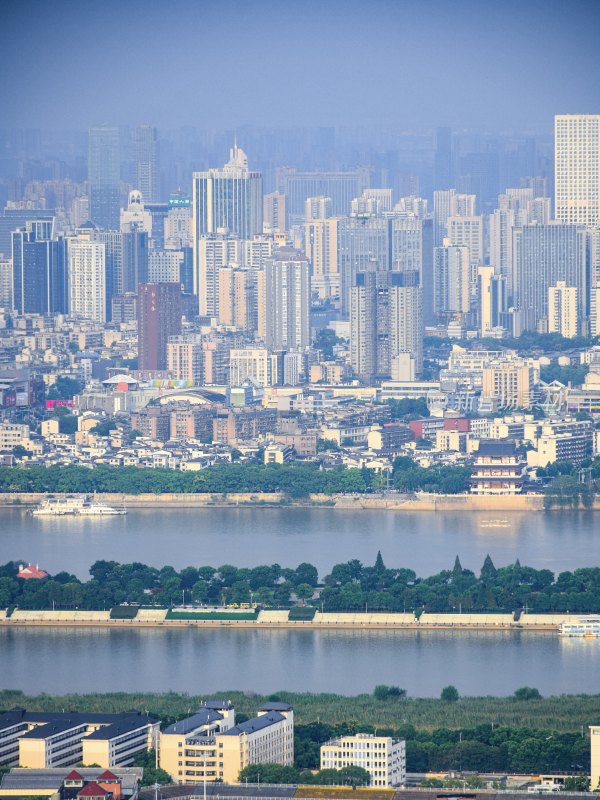 长沙城市天际线夜景