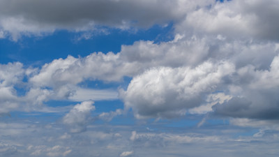 纯净的蓝天，天空，空镜