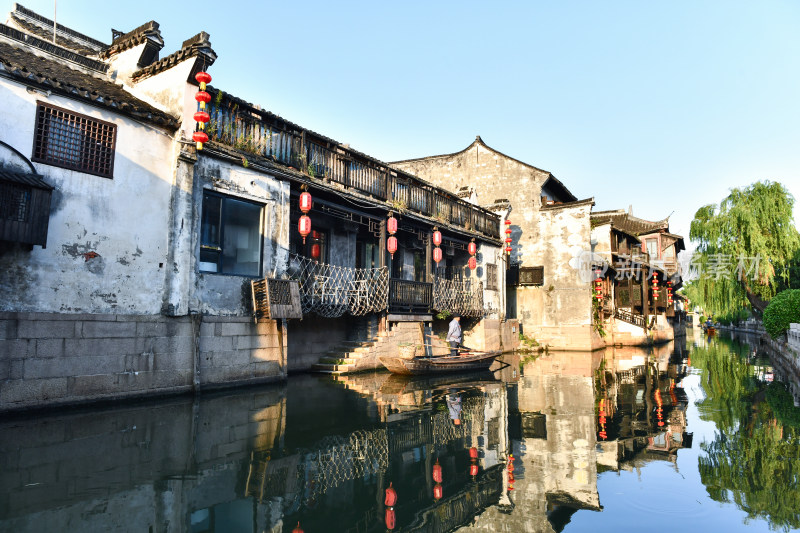 西塘古镇景区，江南水乡