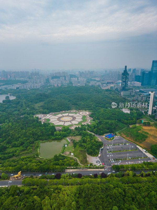 贵阳观山湖区建筑风光