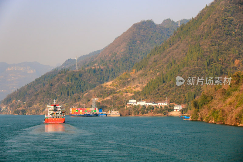 长江三峡西陵峡峡江风光两坝一峡航运路线