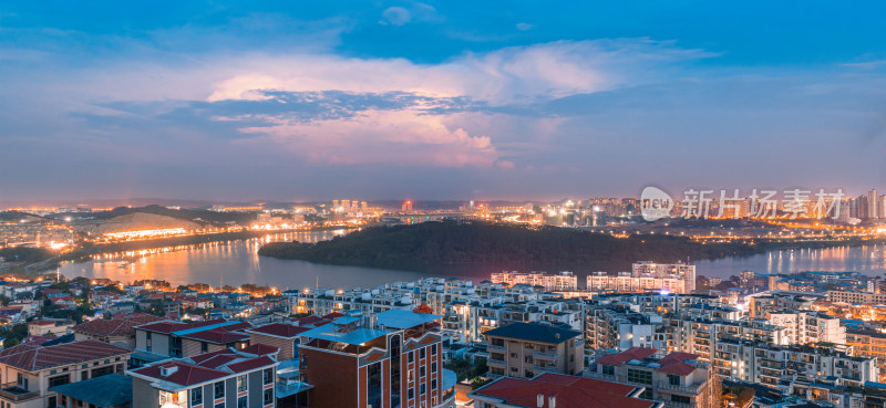 高清城市夜景灯光