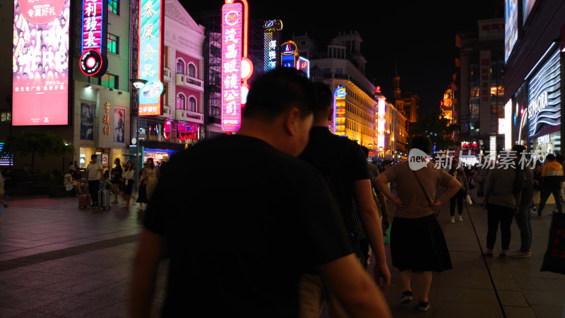 上海南京路夜景