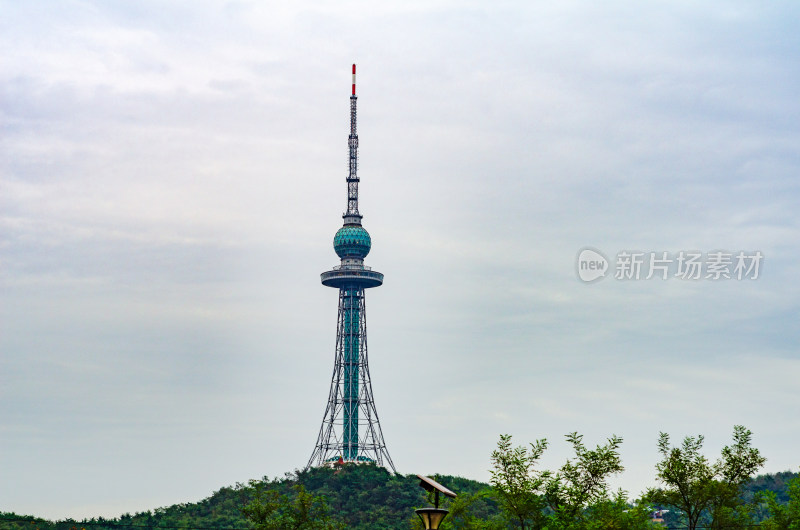 青岛地标建筑电视信号塔