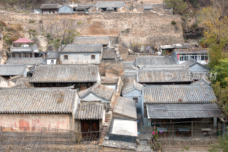 北京明清古村落遗址爨底下村