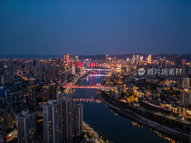 重庆嘉陵江夜景