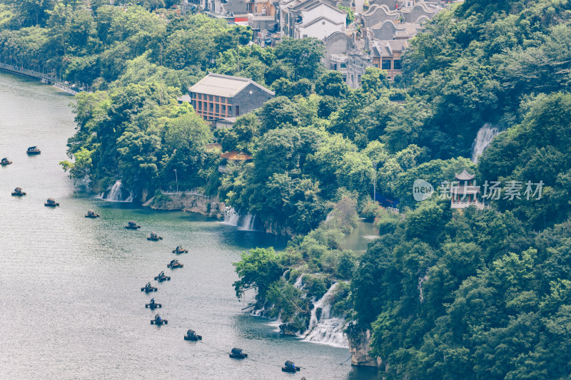 广西柳州灯台山滨水自然景观