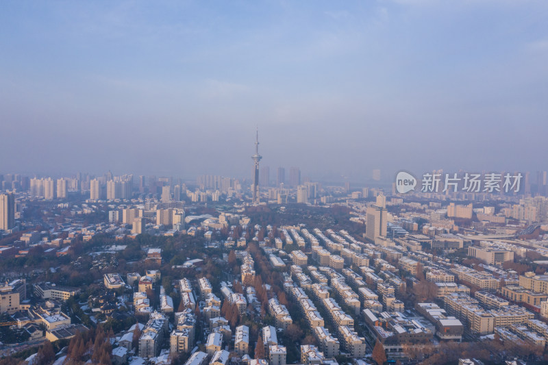 南京城市风光航拍