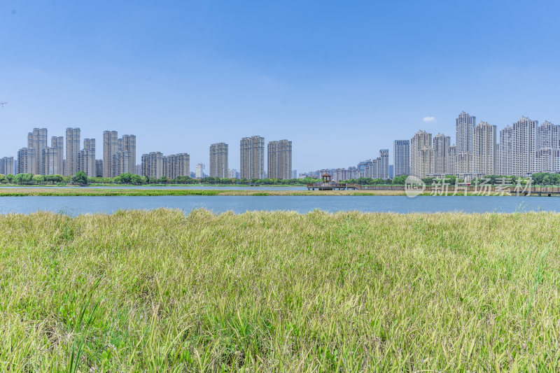 武汉洪山区杨春湖公园风景