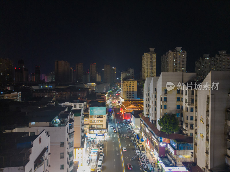 福建莆田文献路夜景