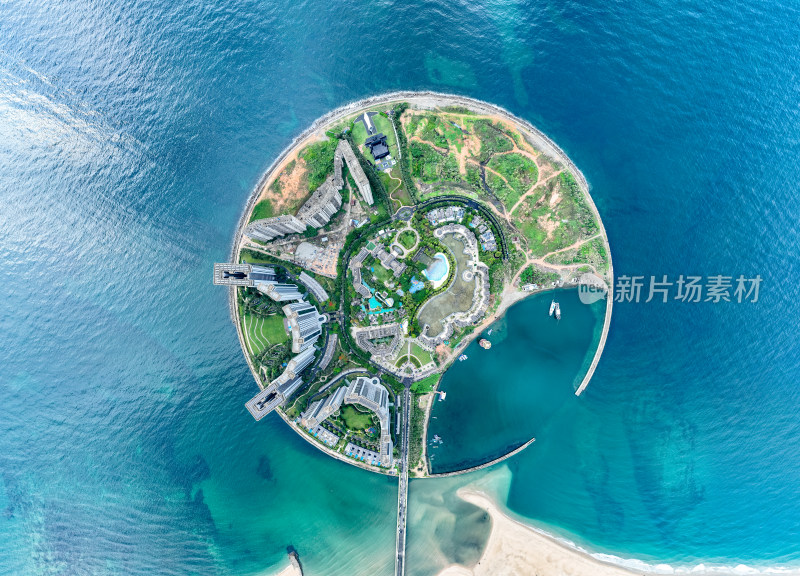 海南万宁融创日月湾航拍