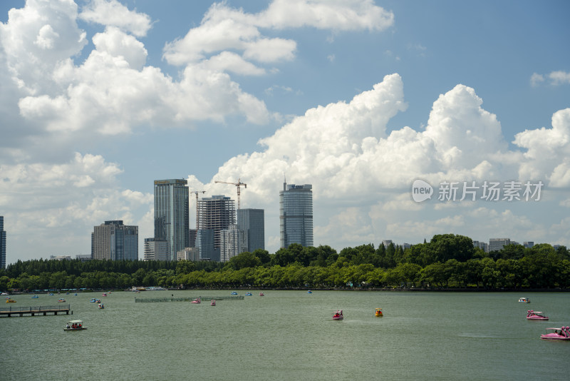 南京玄武湖公园自然景观