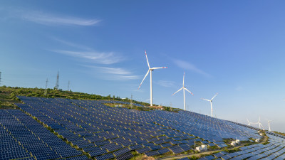 新能源太阳能光伏风能清洁能源